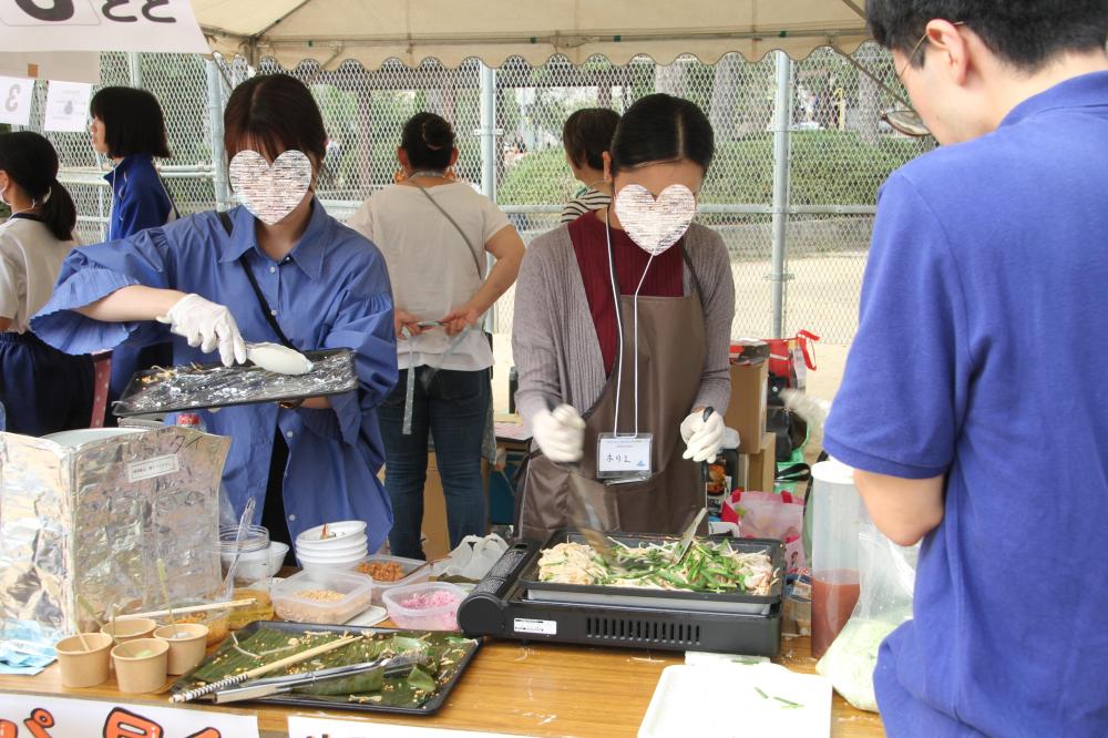 東灘うはらまつり「多文化よってってコーナー」