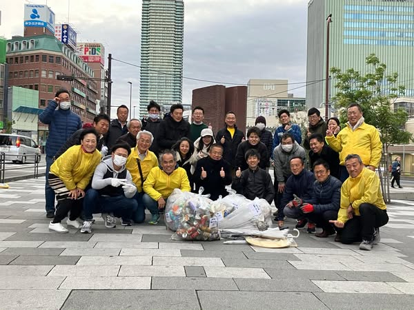 第202回神戸三宮掃除に学ぶ会　朝活で三宮駅周辺のゴミ拾いしませんか？