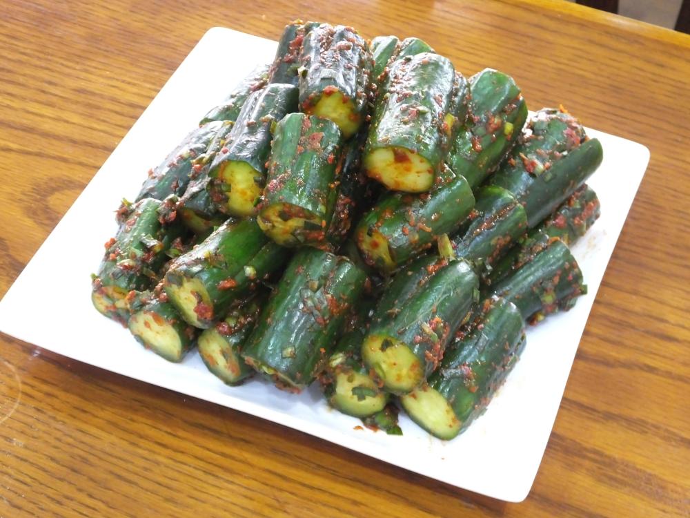 林賢宜さんの韓国料理教室　6/6　「うずら卵入りきんちゃく煮」と「きゅうりキムチ」を作ろう