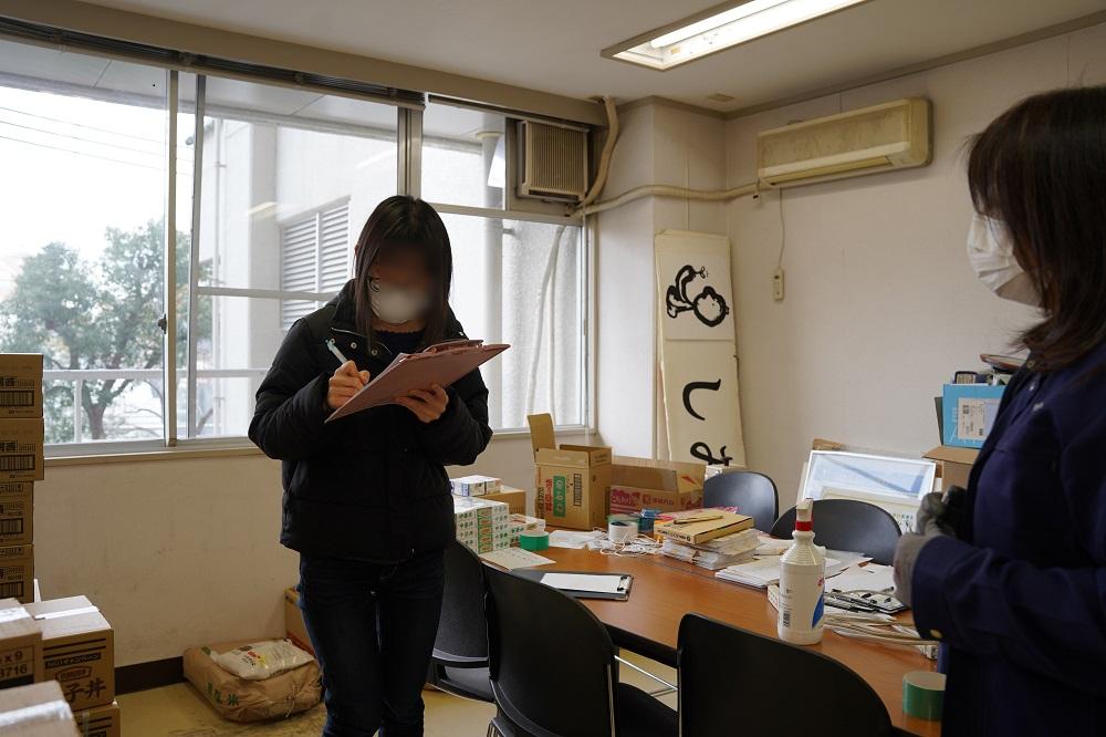 市民活動支援の事務局ボランティア