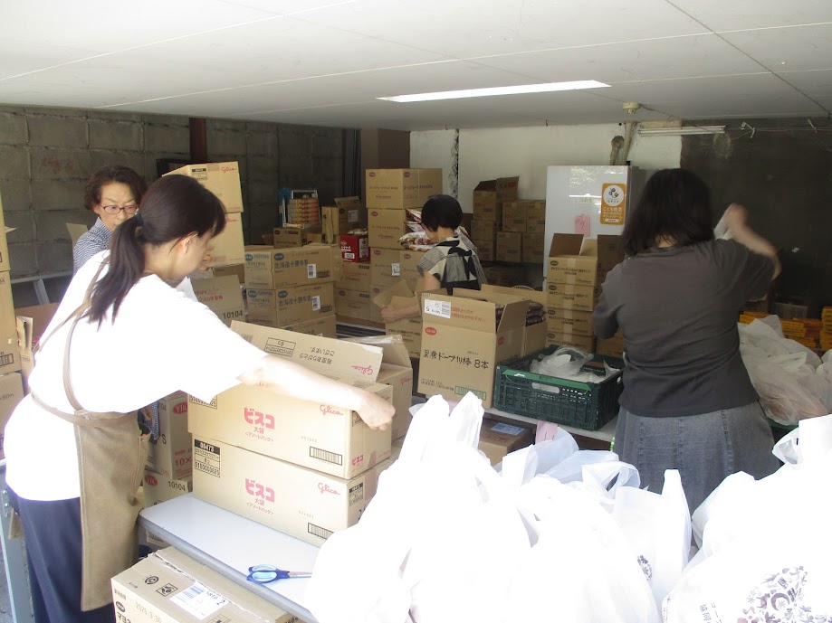 食料支援の運営サポート・在庫管理等（有償ボランティア募集）