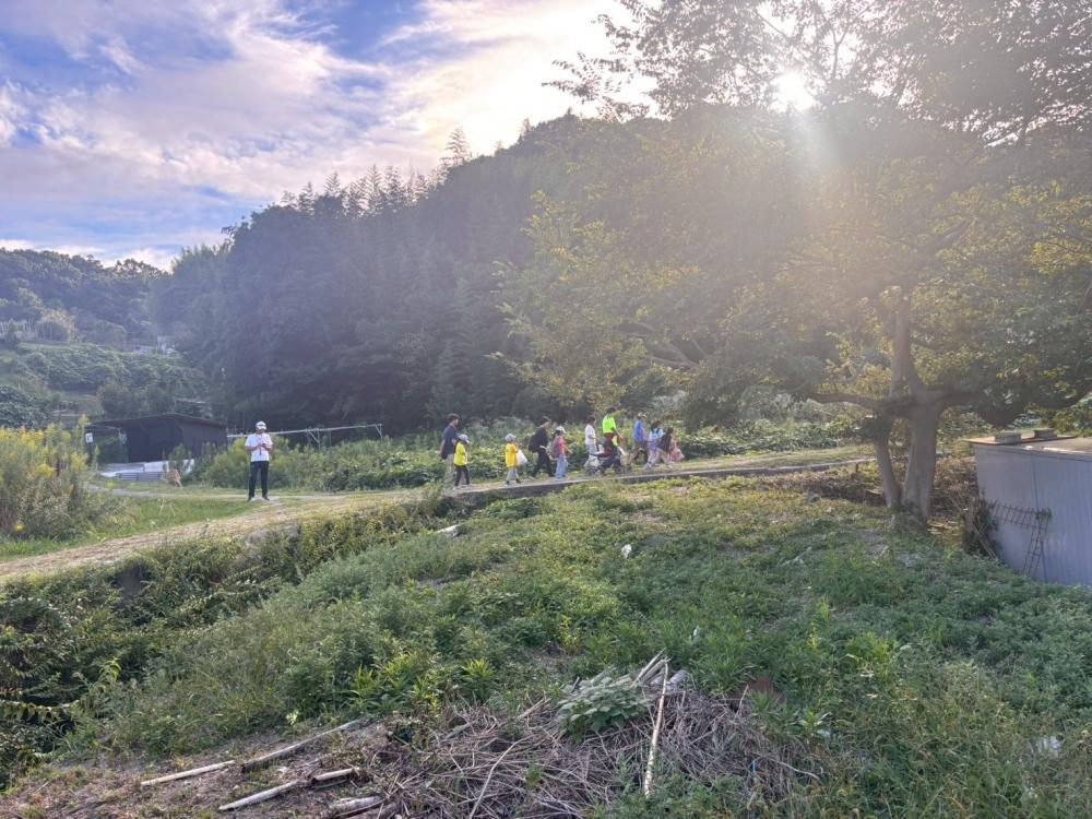 ★春のアート合宿 by コイネー　神戸の西、多井畑でアウトドア体験のサポート