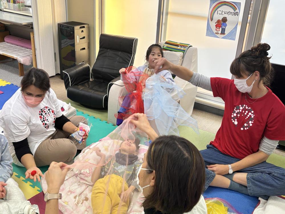 五感を使って子どもたちと遊ぼう！　in 御影