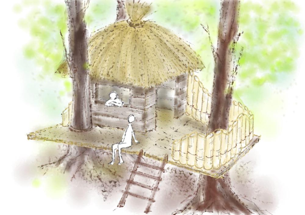 神戸のど真ん中でメンマ作成＆竹水採取！