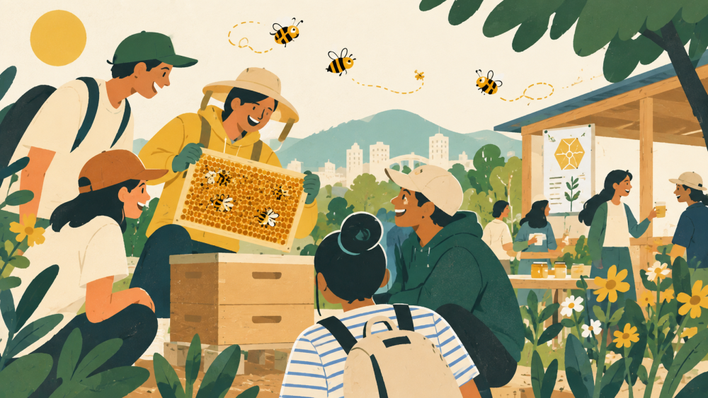 【学生ボランティア募集】ミツバチ交流会｜運営サポート🐝