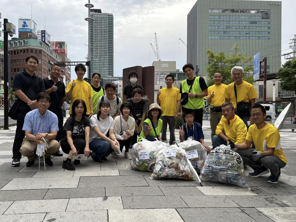 第212回神戸三宮掃除に学ぶ会　朝活で三宮駅周辺のゴミ拾いしませんか？