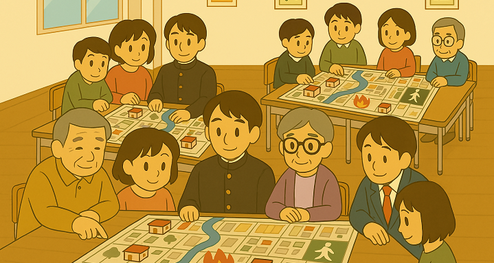 灘区にお住まいの皆さん対象「災害イメージゲームDIG」をやってみよう！