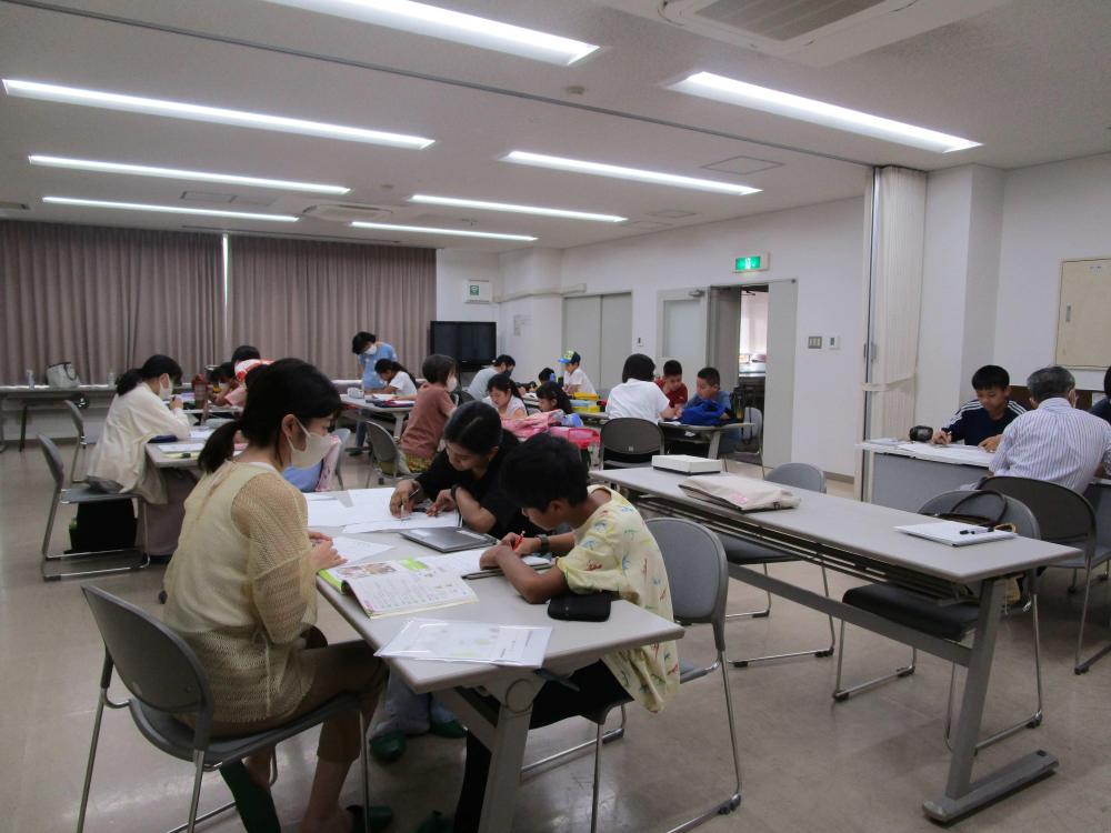 外国につながる子どもたちへの日本語・教科学習支援教室ボランティアの募集　子どもたちと楽しもう！